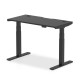 Black Series Shallow Height Adjustable Desk